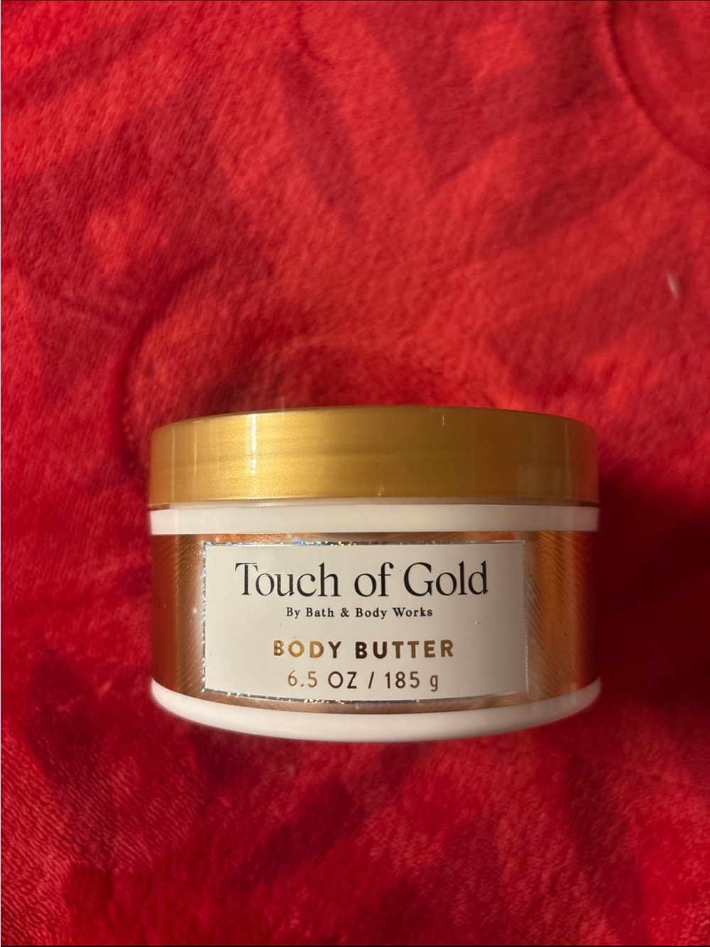 Bath & Body Works Touch of Gold Body Butter - Gold, White